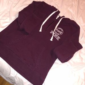 VS purple half zip